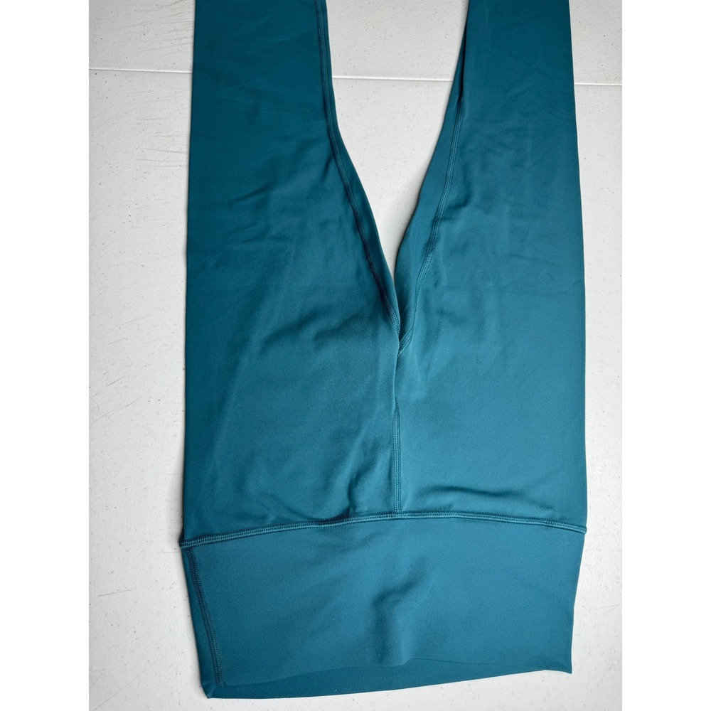 Athleta Transcend 7/8 Tight Teal Blue High Rise Leggings Small Petite S/P